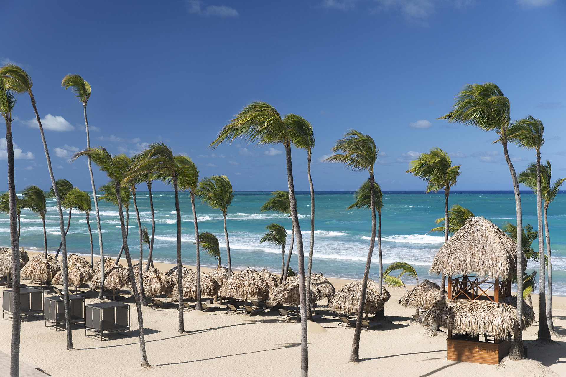A private beach area in Punta Cana with Excellence Club in Excellence Resorts A private beach area in Punta Cana with Excellence Club in Excellence Resorts