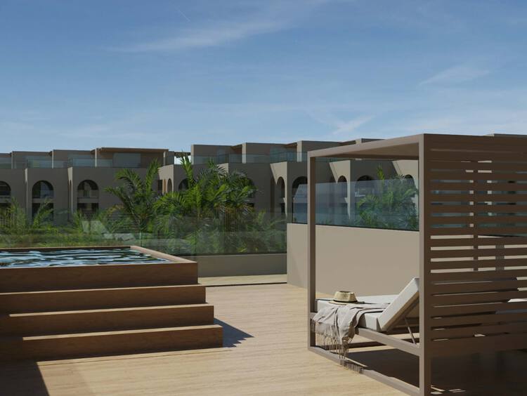 All-inclusive Cancun suites with private balconies and plunge pool
