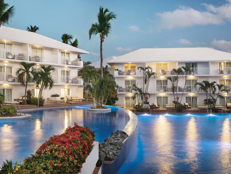 Excellence Punta Cana Cascade Pool with Swim-Up Suites