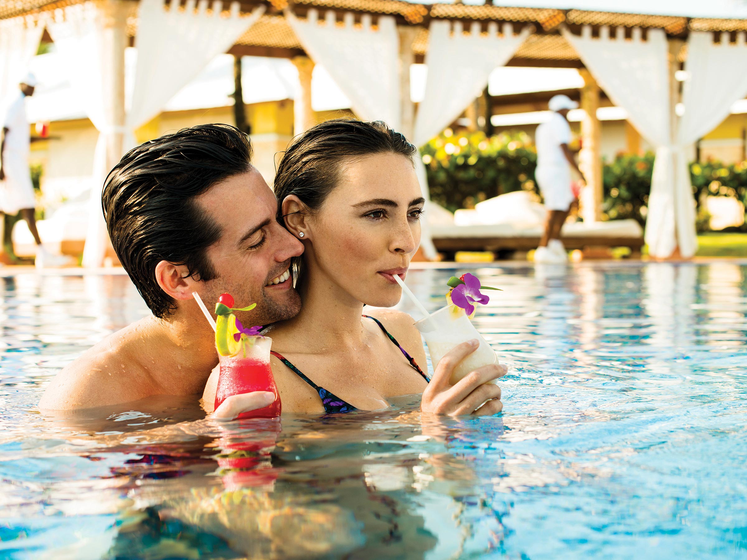 One of the Best Swim-Up Bars in Punta Cana Dominican Republic One of the Best Swim-Up Bars in Punta Cana Dominican Republic
