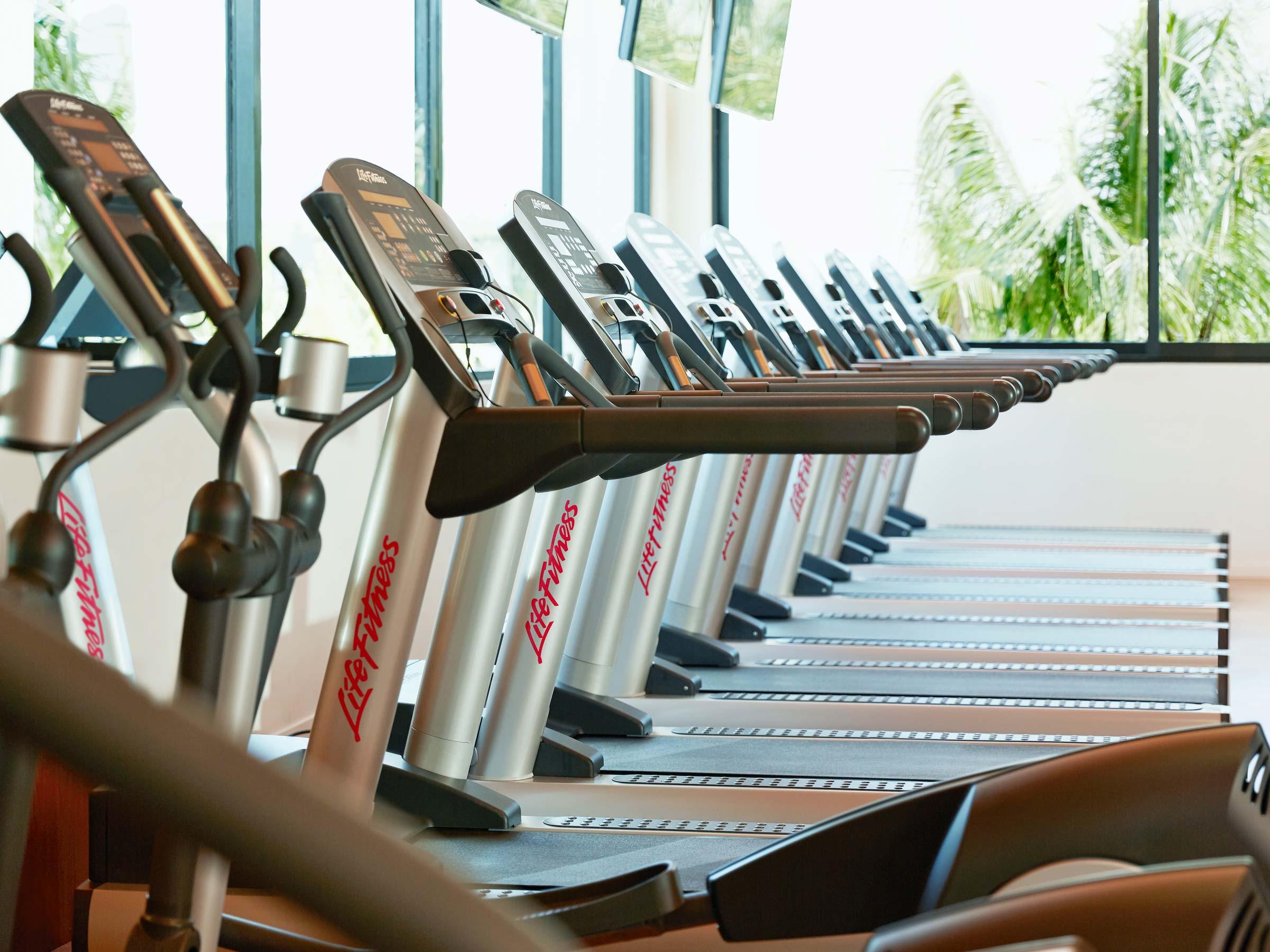 Fully Equipped Gym at Excellence Oyster Bay Resort in Jamaica