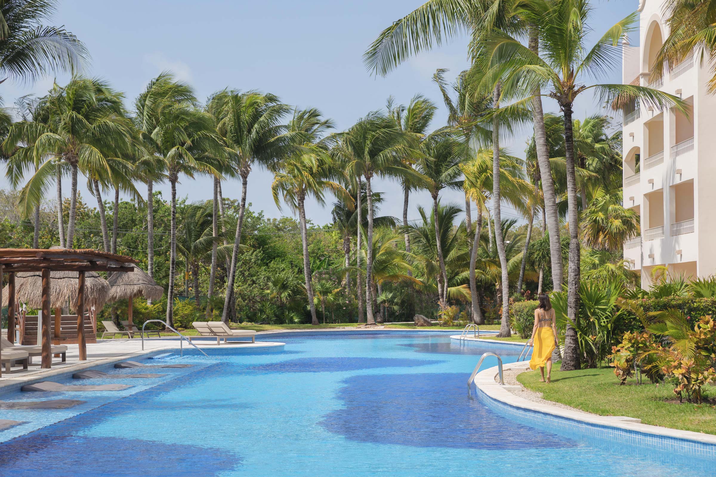 Excellence Riviera Cancun Poolside relaxation Excellence Riviera Cancun Poolside relaxation
