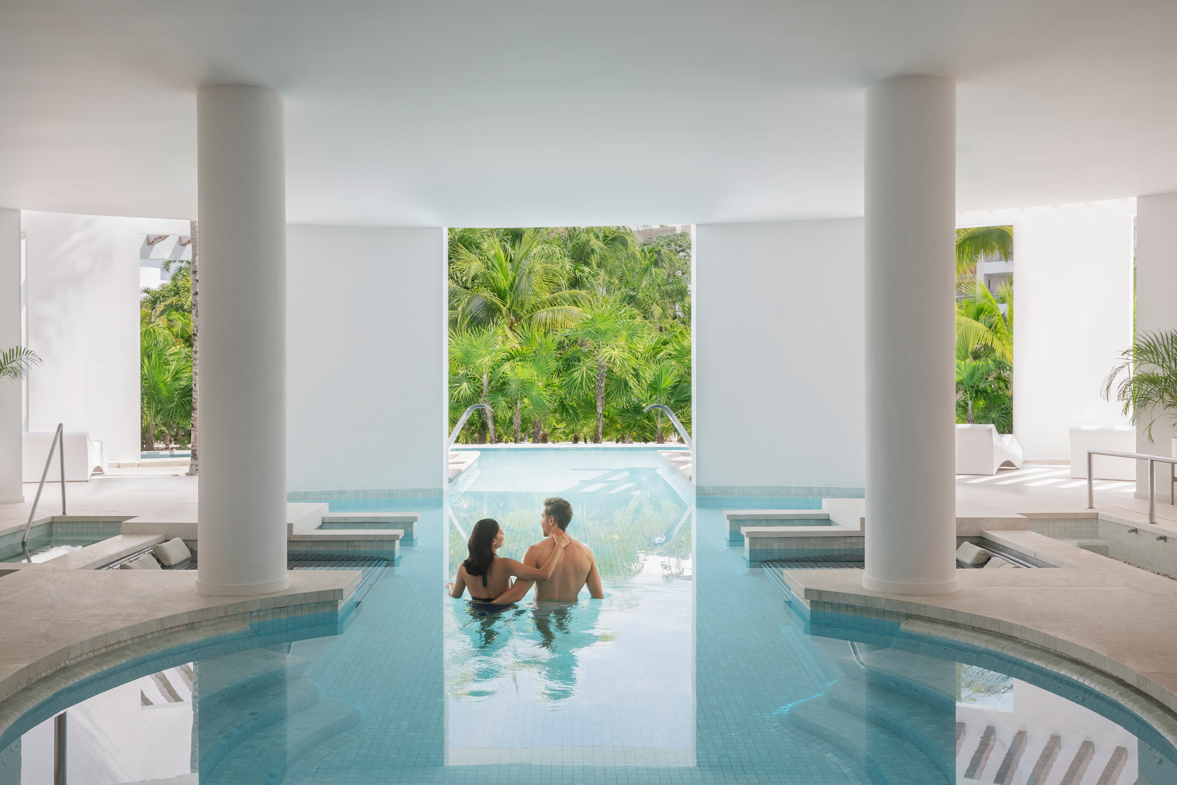 Top luxury spa facilities in the Caribbean at Excellence Playa Mujeres Top luxury spa facilities in the Caribbean at Excellence Playa Mujeres